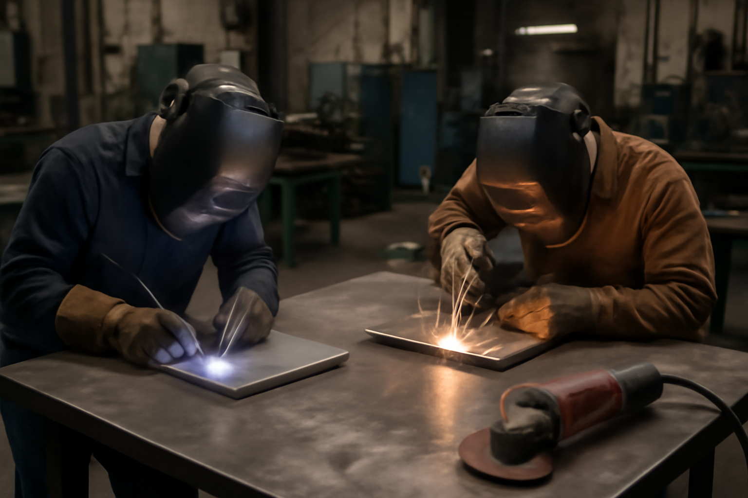 Comparing Beginner vs Expert TIG Welding Methods