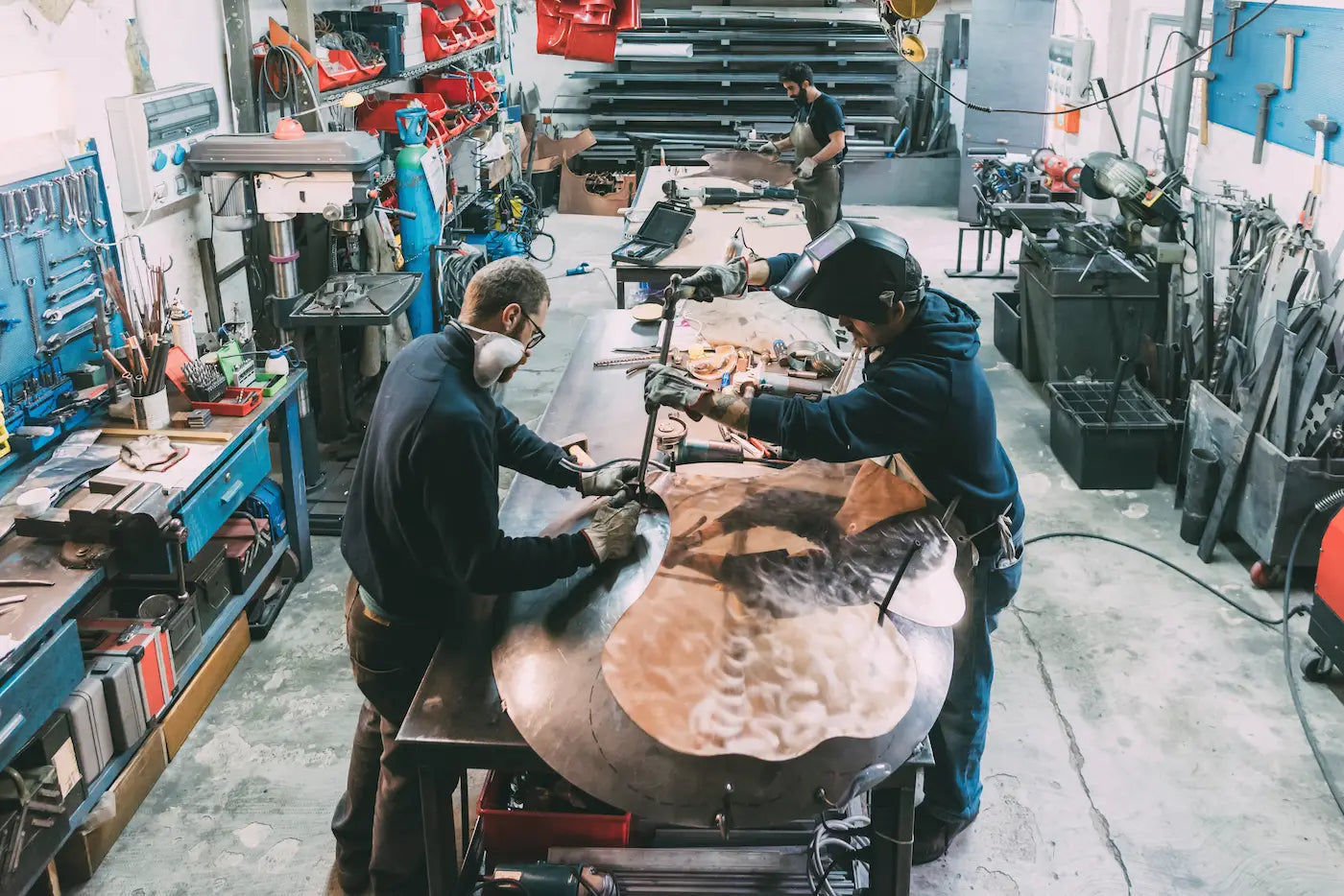 Shop Layout for Metal Fabrication