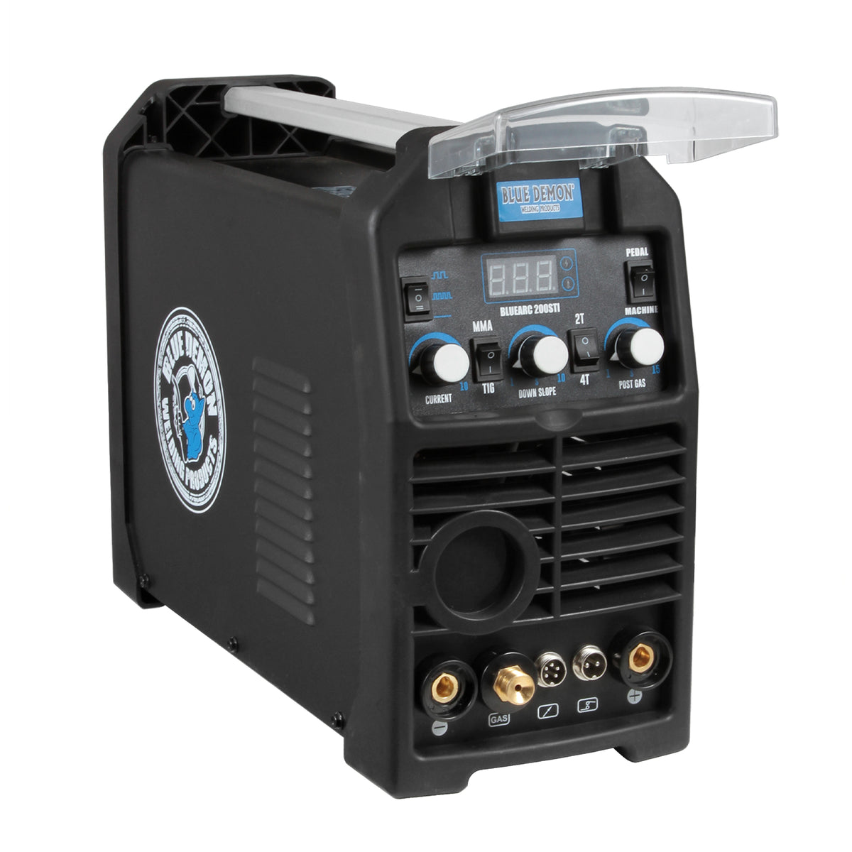Blue Demon-DC ONLY STICK-TIG INVERTER WELDING MACHINE-BLUEARC-200STI-D ...