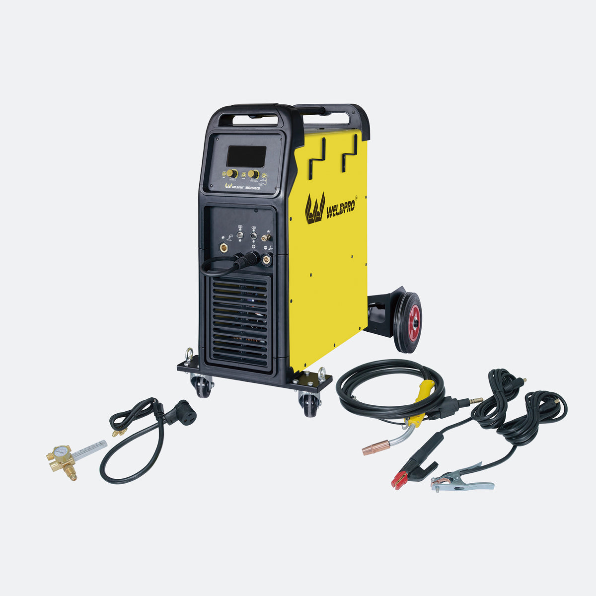 WeldPro - MIG/TIG Welder - MIG250LCD AC-DC Item Number L13010 — Fabcore ...